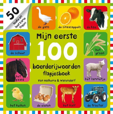Nl - unieboek mijn eerste 100 boerderijwoorden (karton