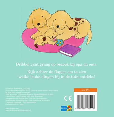 Dribbel bij opa en oma (karton). 2+