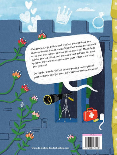 De ridder zonder billen - kartonboek 2+