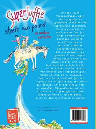 Superjuffie steelt een paard 7+