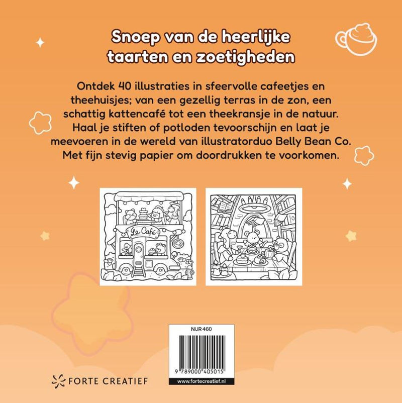 Load image into Gallery viewer, Cozy cute in de bakkerij. kleurboek.
