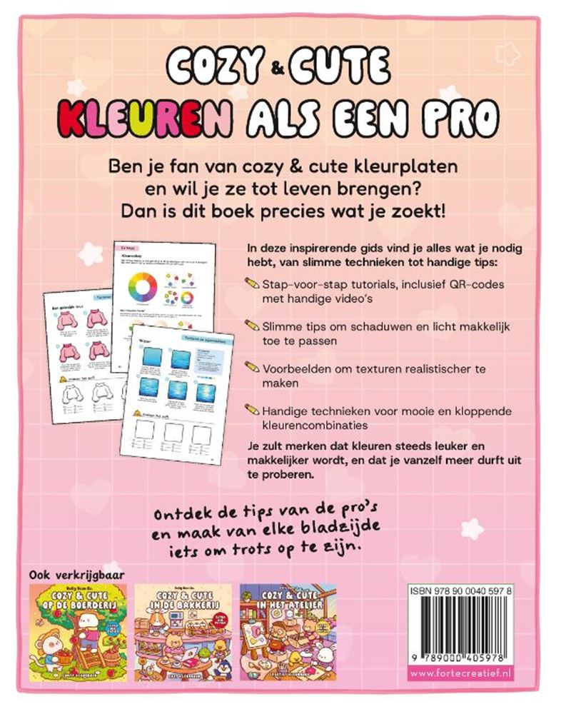 Load image into Gallery viewer, Forte creatief cozy cute kleuren als een pro -

