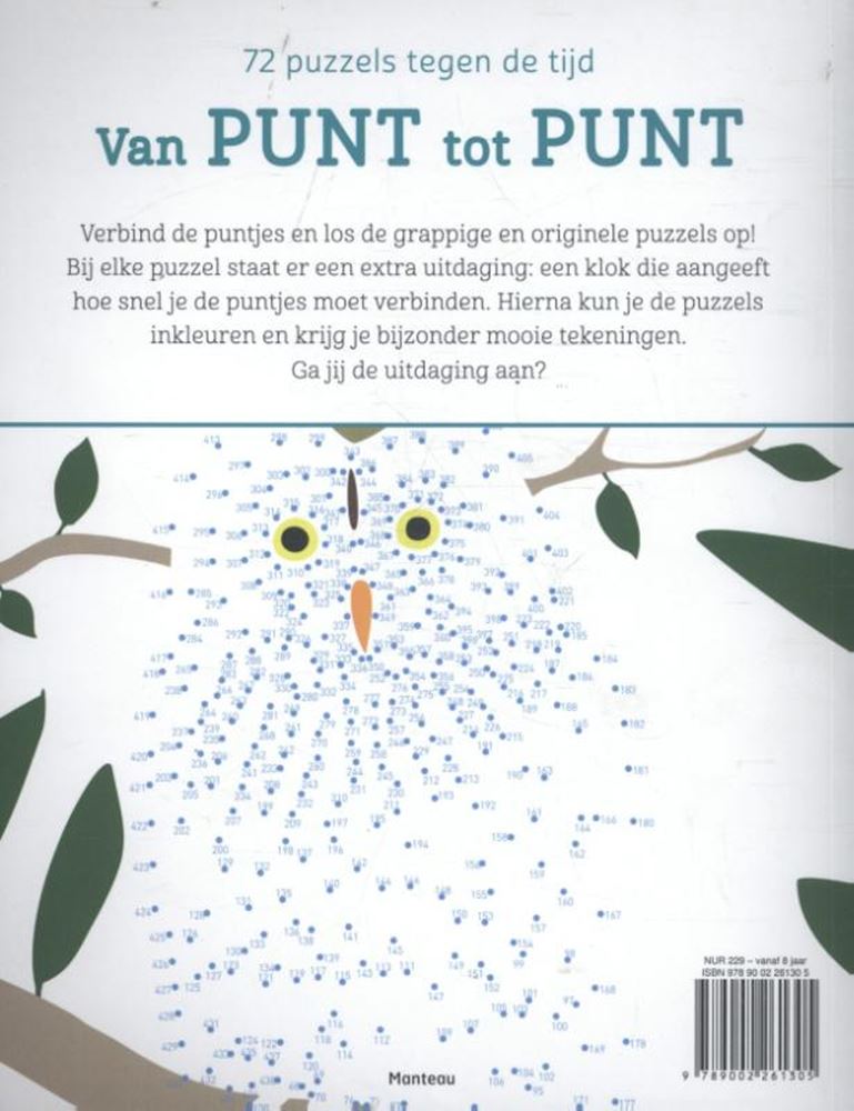 Load image into Gallery viewer, Van punt tot punt: 72 puzzels tegen de t
