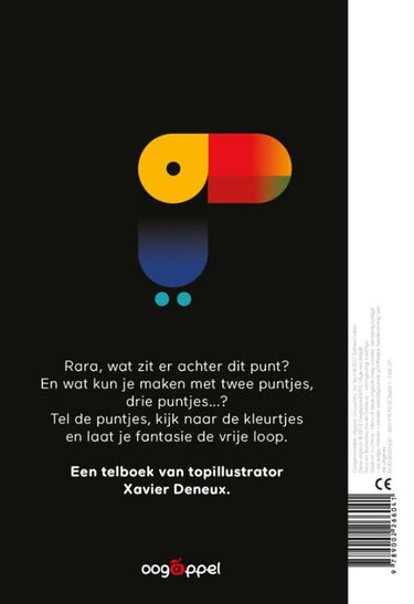 Een boek vol puntjes (kartonboek). 3+