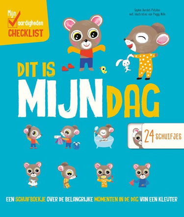 Dit is mijn dag (kartonboek + schuifjes)