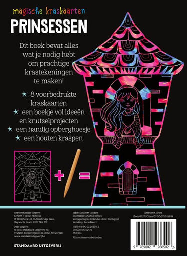 Centraal boekhuis magische kraskaarten prinsessen