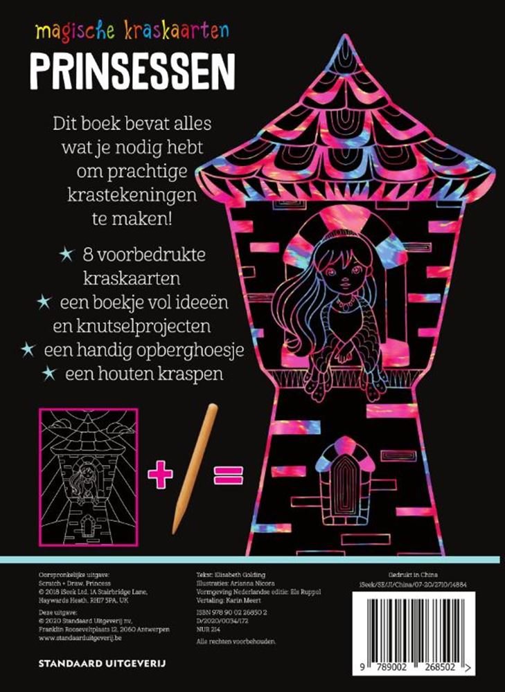 Load image into Gallery viewer, Centraal boekhuis magische kraskaarten prinsessen
