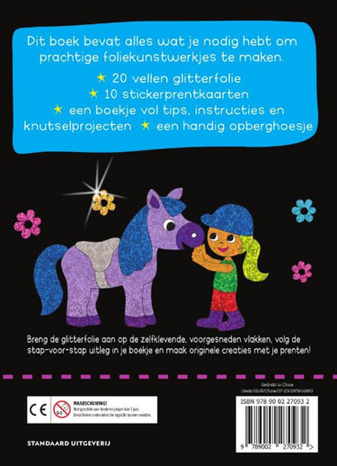 Toverfolie; pony's. 6+