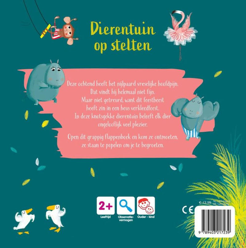 Load image into Gallery viewer, Dierentuin op stelten. 2+
