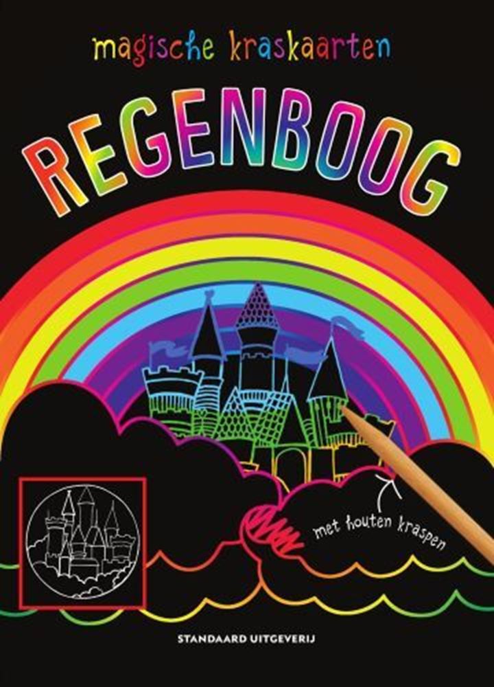 Load image into Gallery viewer, Kraskaarten regenboog. 5+
