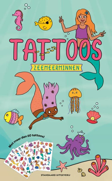 Tattoos: zeemeerminnen 6+