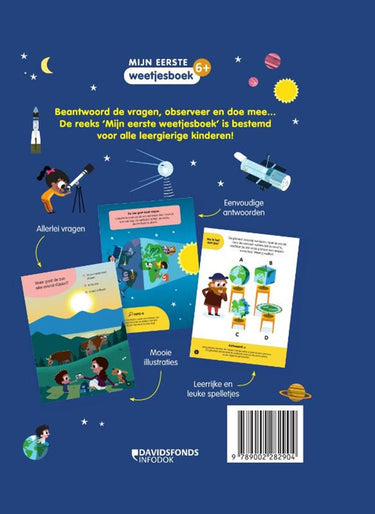 Mijn eerste weetjesboek: de ruimte 6+