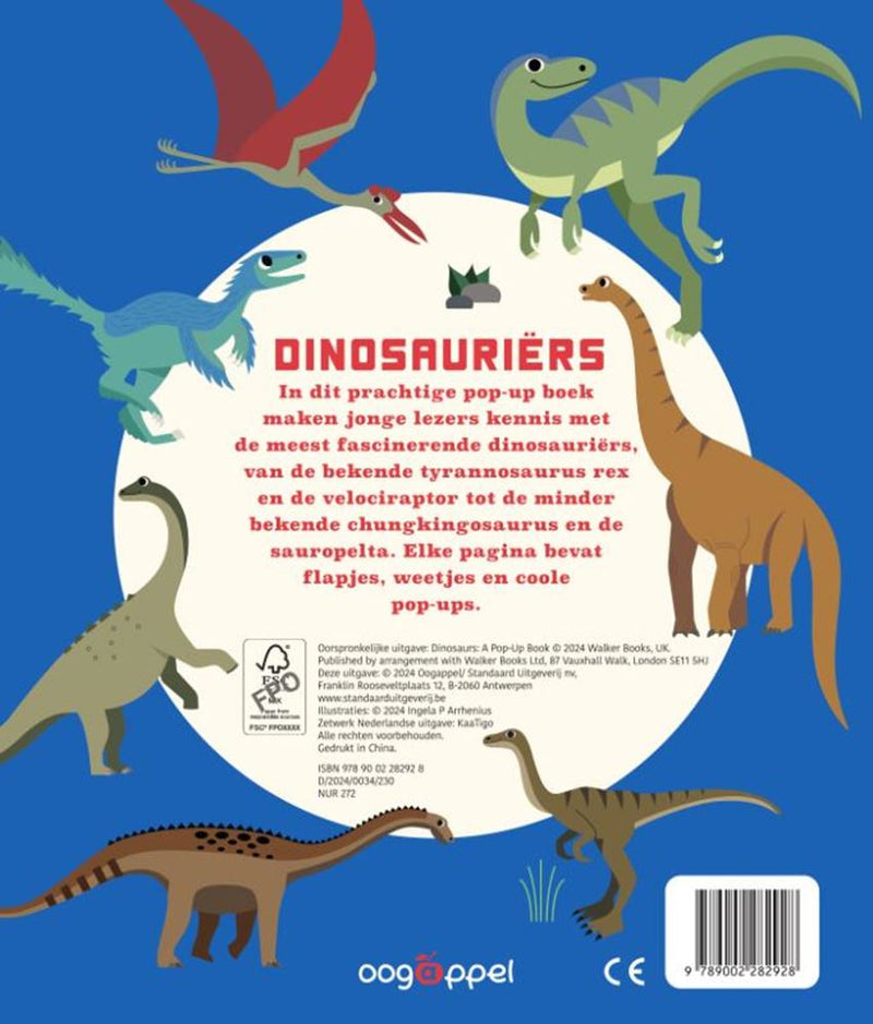 Load image into Gallery viewer, Dinosauriërs een pop-upboek 3+
