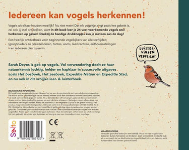 24 snel te herkennen vogelgeluiden van b