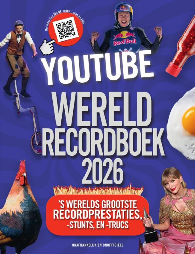 Load image into Gallery viewer, Youtube wereldrecordboek 2026 6+
