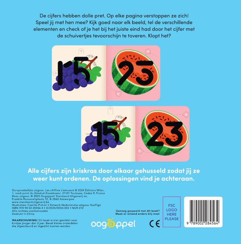 Load image into Gallery viewer, Kartonboek: cijferpret 4+

