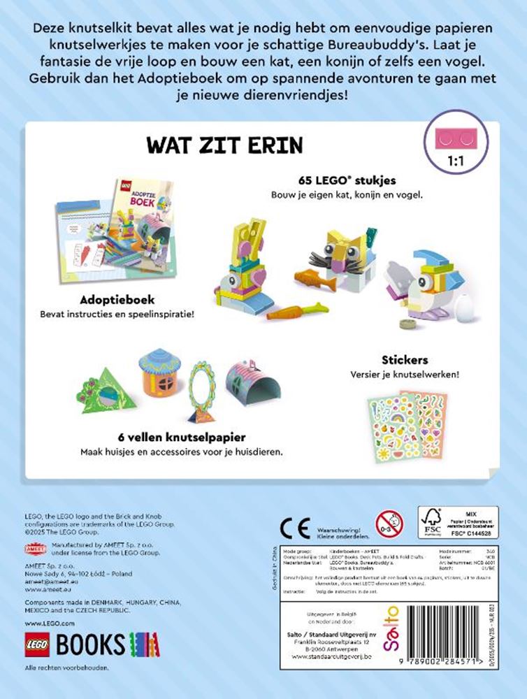 Load image into Gallery viewer, Lego bureau huisdieren
