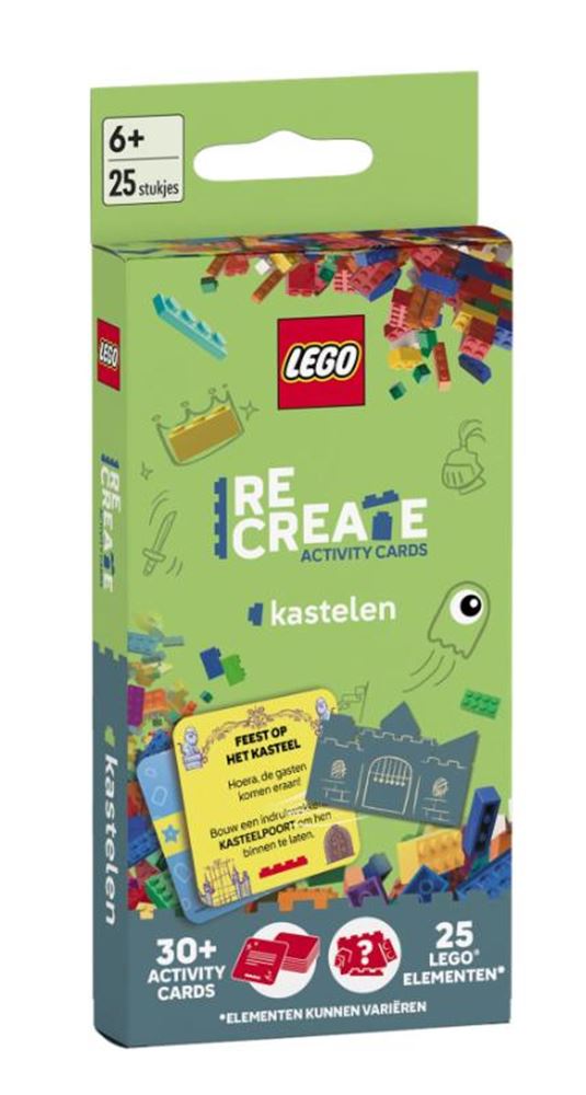 Load image into Gallery viewer, Lego recreate activity cards: kastelen
