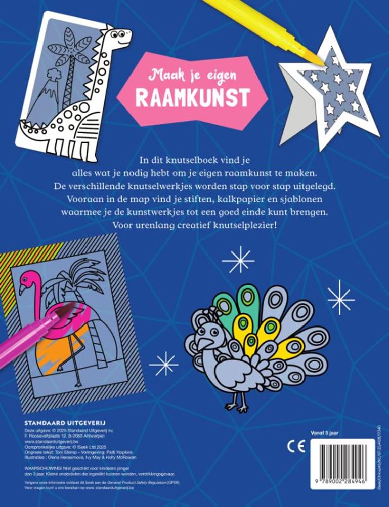Load image into Gallery viewer, Mijn knutselboek: maak je eigen raamkuns
