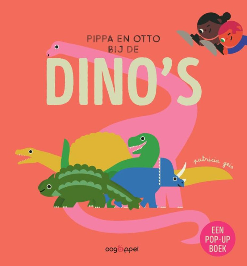 Load image into Gallery viewer, Pippa en otto bij de dino's - een pop-up
