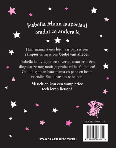 Isabella maan leert fietsen 7+