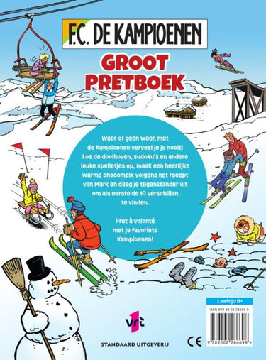 F.c. de kampioenen: groot pretboek 8+