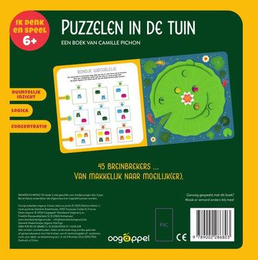 Puzzelen in de tuin 6+
