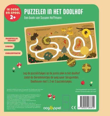 Puzzelen in het doolhof 2+