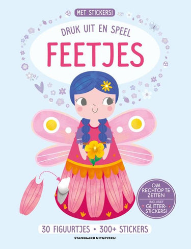Druk uit en speel: feetjes 5+