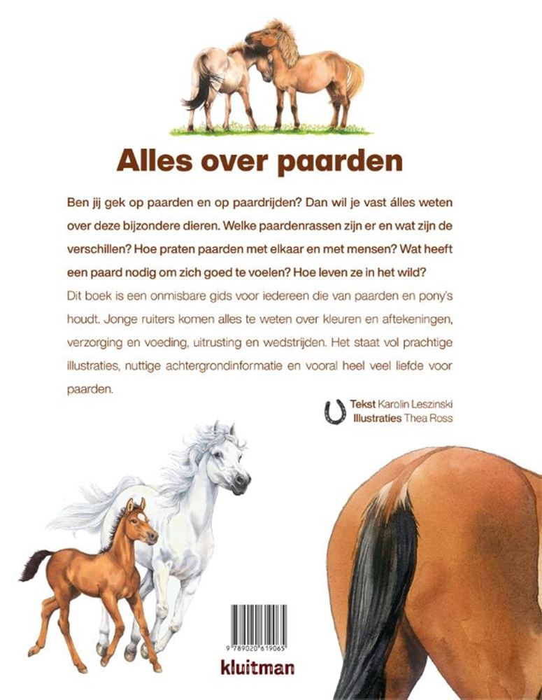 Load image into Gallery viewer, Uitgeverij kluitman alles over paarden. 8+
