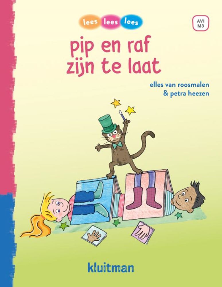 Load image into Gallery viewer, Uitgeverij kluitman lees lees lees - pip en raf zijn te laat (avi-m3)
