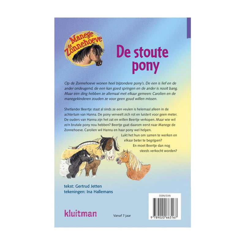 Load image into Gallery viewer, Kluitman manege de zonnehoeve - de stoute pony
