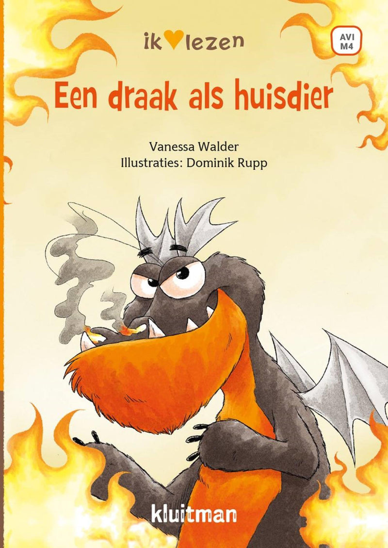 Load image into Gallery viewer, Kluitman ik hou van lezen - een draak als huidier avi-m4
