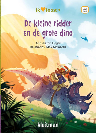 Kluitman ik hou van lezen - de kleine ridder en de grote dino avi-m4