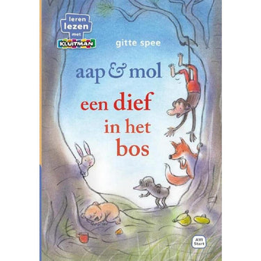 Kluitman aap mol - een dief in het bos (avi start)