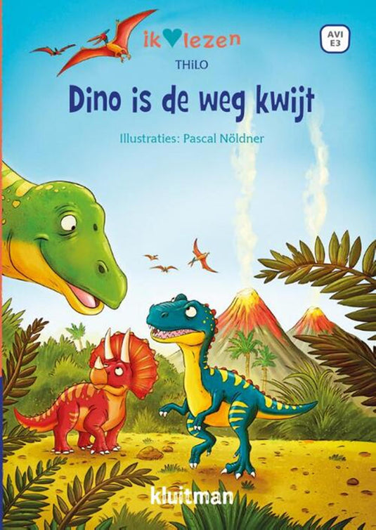 Kluitman dino is de weg kwijt