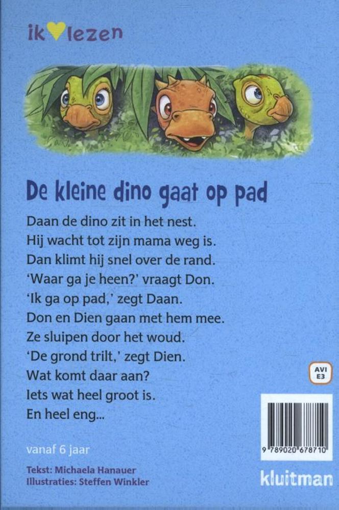 Load image into Gallery viewer, Uitgeverij kluitman de kleine dino gaat op pad avi e3
