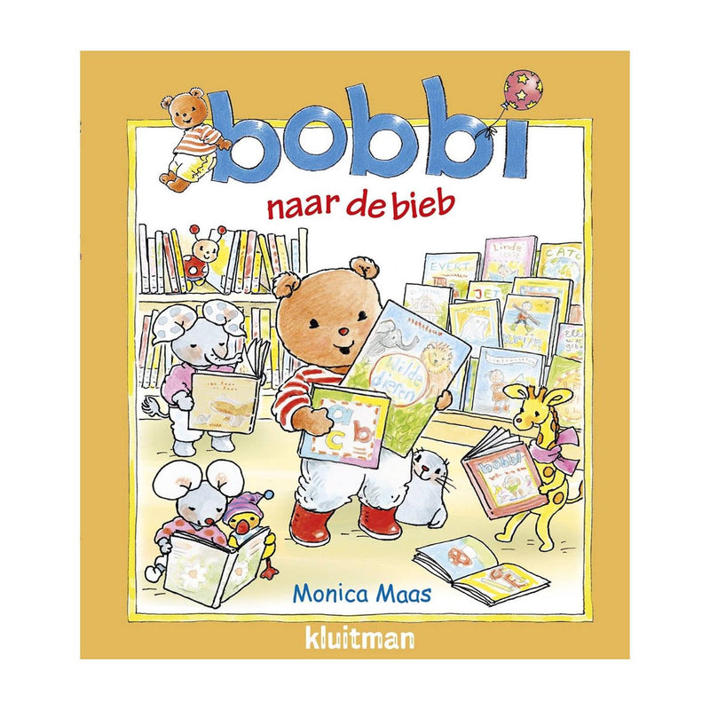 Load image into Gallery viewer, Kluitman bobbi naar de bieb
