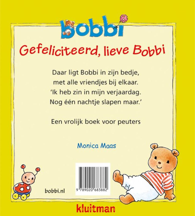 Load image into Gallery viewer, Uitgeverij kluitman gefeliciteerd, lieve bobbi! 2+
