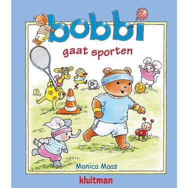 Kluitman bobbi gaat sporten hardcover- 32 pagina's