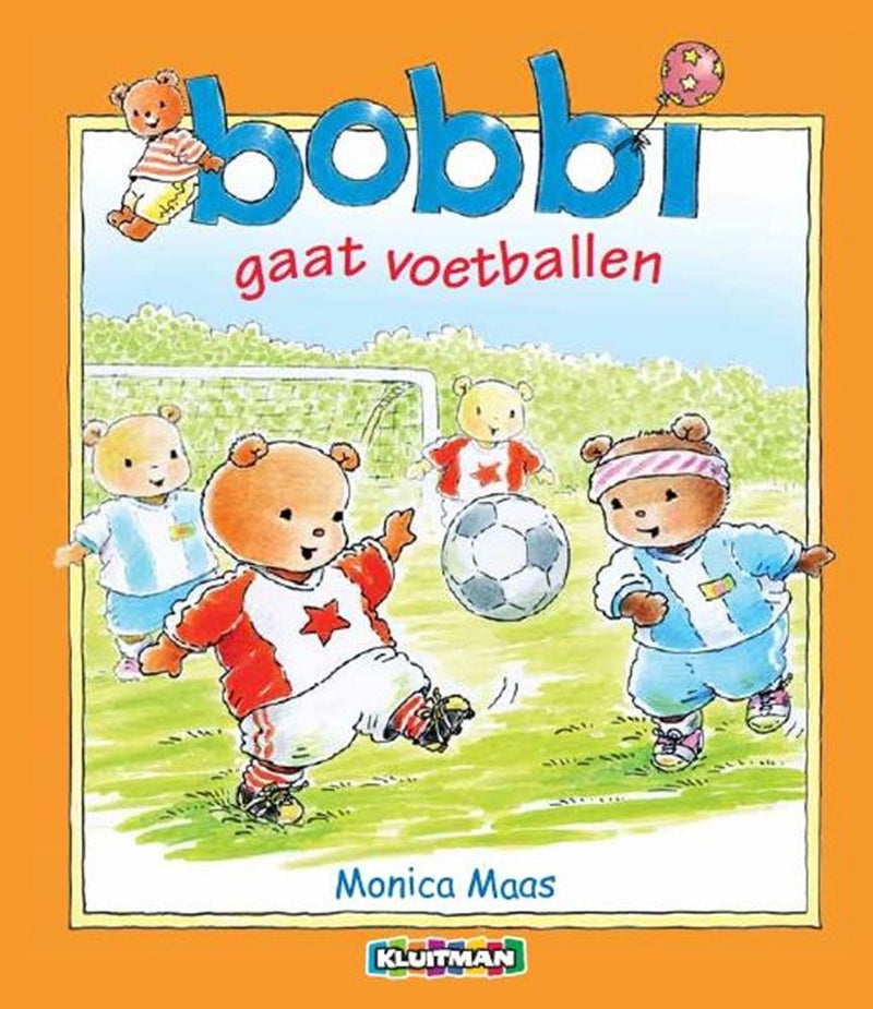 Load image into Gallery viewer, Uitgeverij kluitman bobbi gaat voetballen
