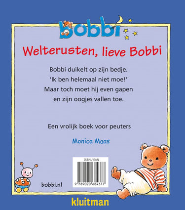 Bobbi 29: welterusten, lieve bobbi. 2+