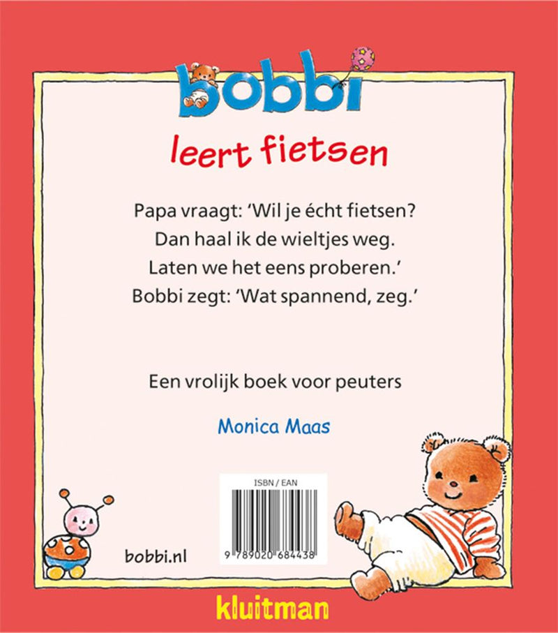 Load image into Gallery viewer, Uitgeverij kluitman bobbi leert fietsen. 2+
