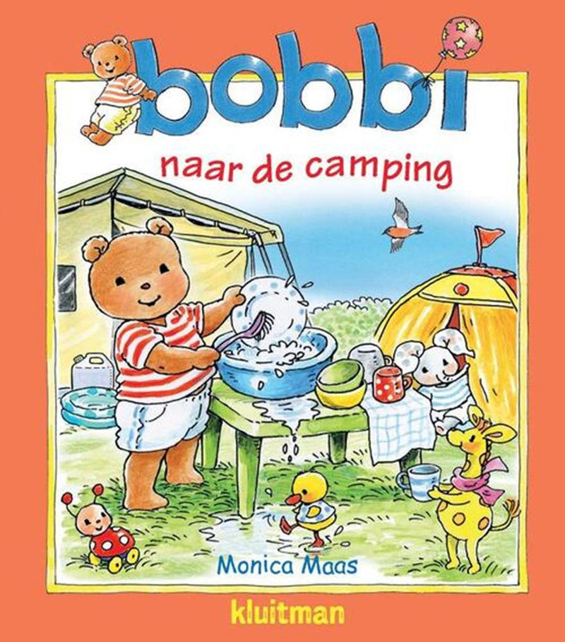 Load image into Gallery viewer, Uitgeverij kluitman bobbi naar de camping. 2+
