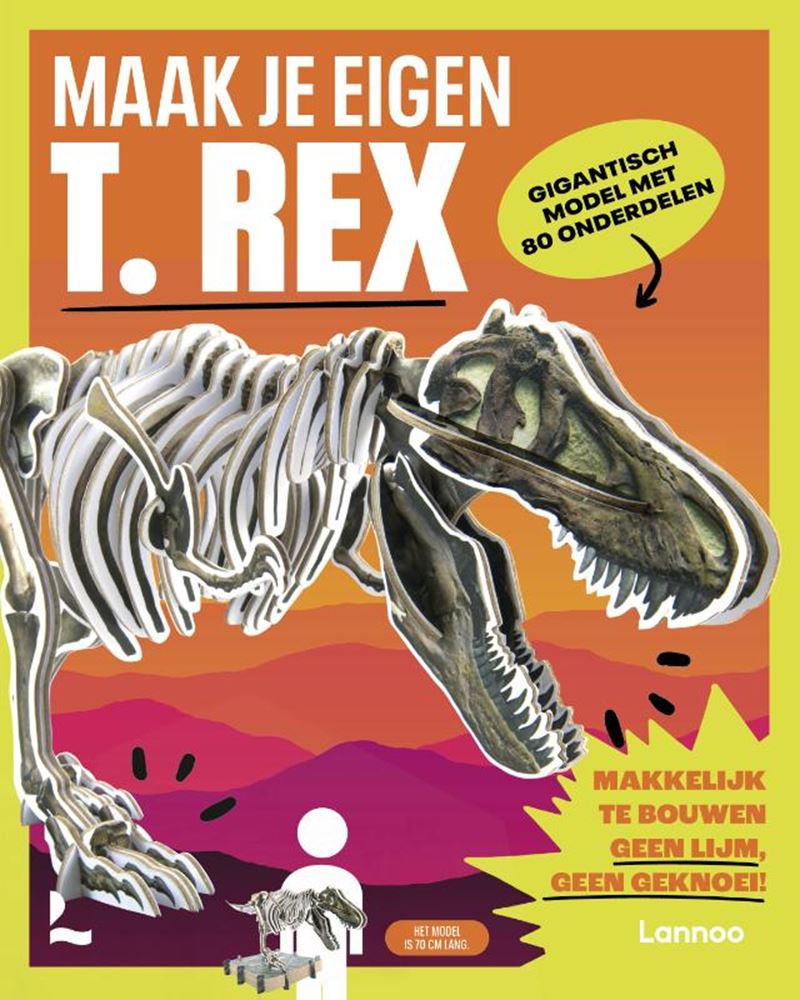 Load image into Gallery viewer, Bouwpakket: maak je eigen t. rex. 7+
