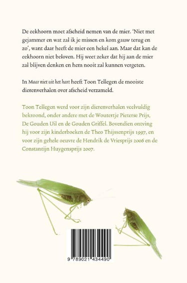 Toon tellegen: maar niet uit het hart. c