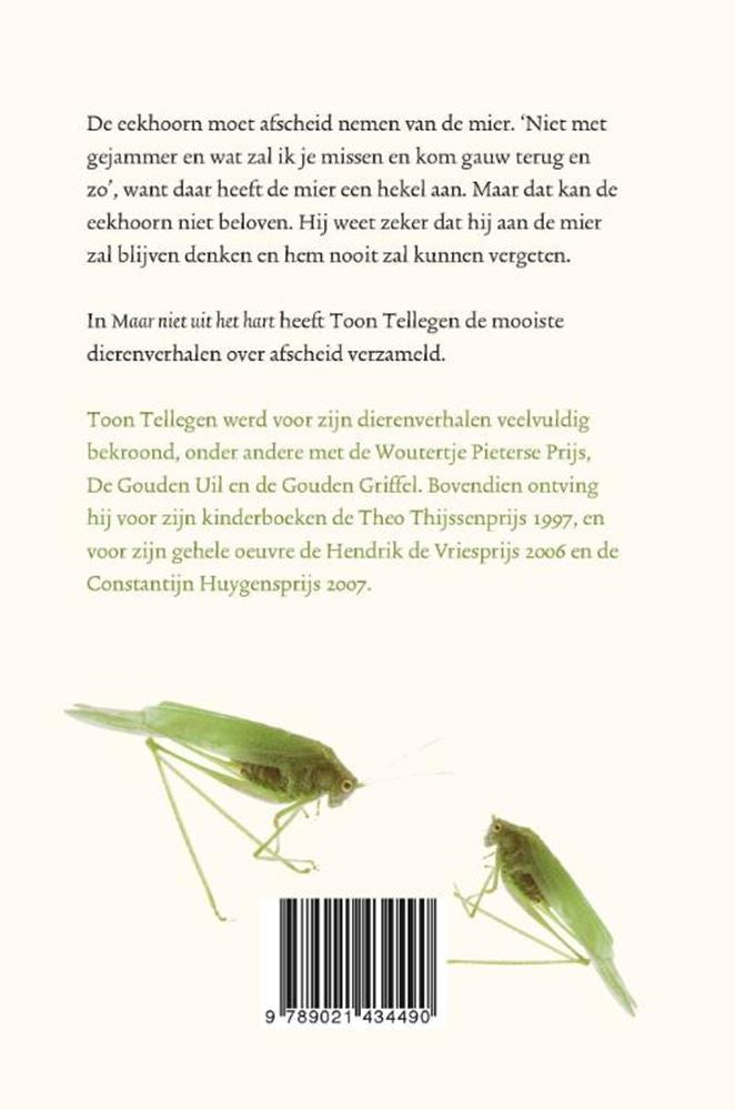 Load image into Gallery viewer, Toon tellegen: maar niet uit het hart. c
