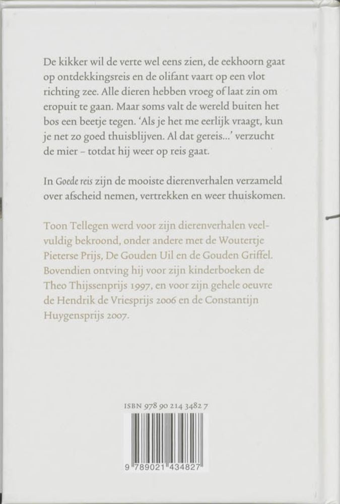 Load image into Gallery viewer, Toon tellegen: goede reis. cadeauboekje.
