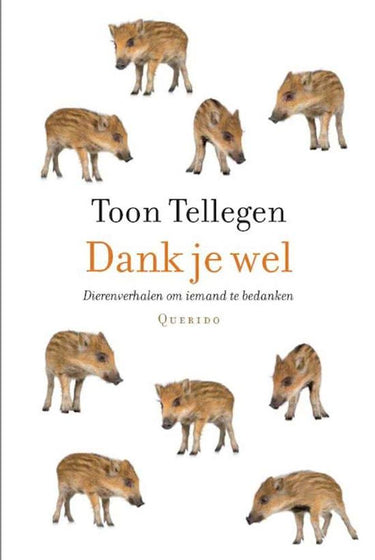 Toon tellegen: dank je wel. cadeauboekje