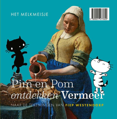 Pim en pom ontdekken vermeer omkeerboek.